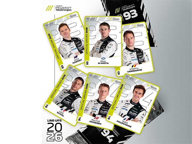 TEAM PEUGEOT TOTALENERGIES 2026 FIA WEC SEZONU İÇİN PİLOT KADROSUNU AÇIKLADI!