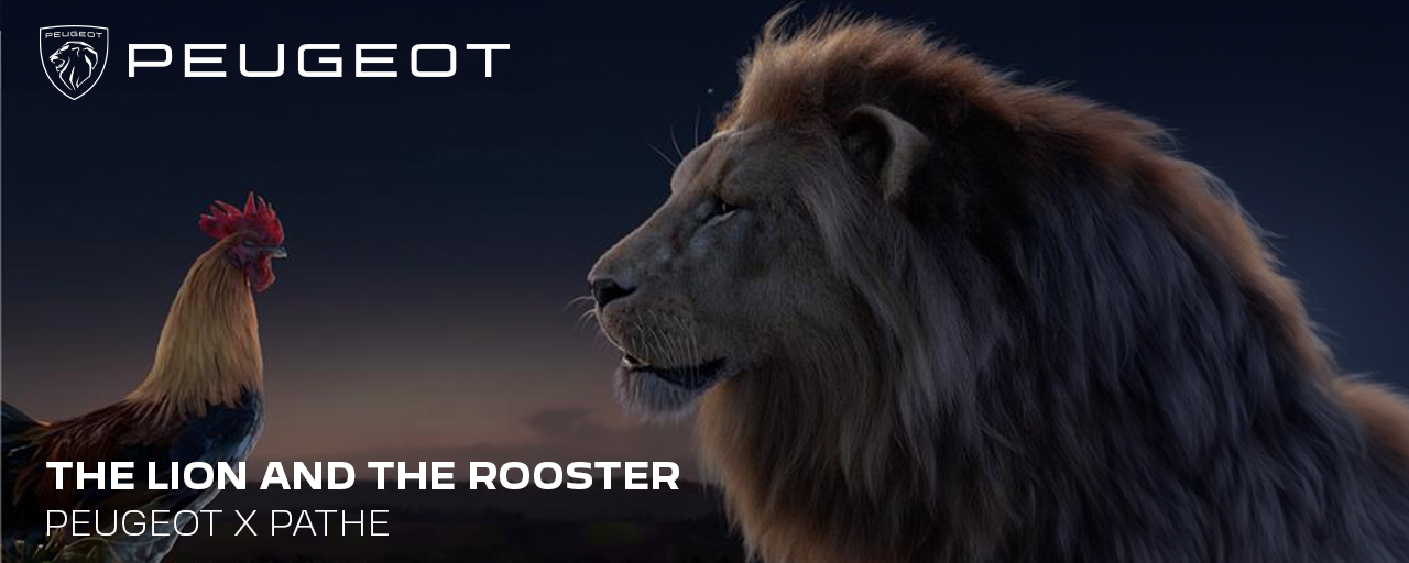 PEUGEOT VE PATHÉ “THE LION AND THE ROOSTER” FİLMİYLE İKİ İKONİK SEMBOLÜ BULUŞTURDU!